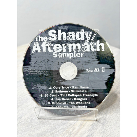 Other - The Shady Aftermath Sampler PROMO CD Rap artist Eminem 50 cent DISC ONLY